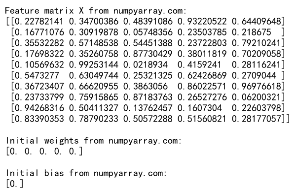 NumPy中zeros_like函数的使用及dtype参数详解