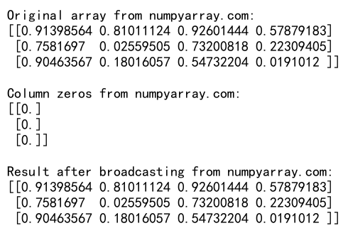 NumPy中zeros_like函数的使用及dtype参数详解