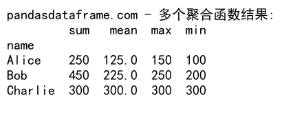 Pandas GroupBy：如何使用分组聚合并添加求和列