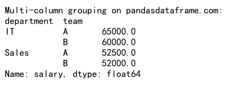 Pandas GroupBy 和平均值计算：数据分析的利器