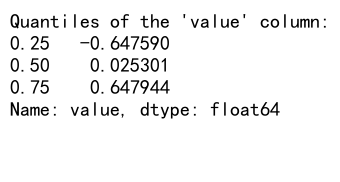 Pandas GroupBy和Quantile：高效数据分组与分位数分析