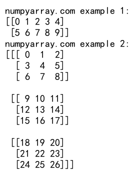 NumPy arange函数：创建等间隔数组的强大工具