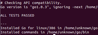 在 Linux 上安装 Go