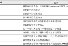Linux tset命令|极客教程