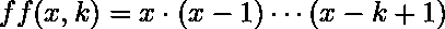 sympy.ff()方法 