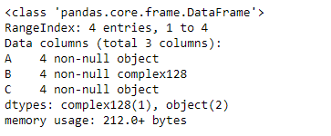Pandas dataframe.infer_objects()函数