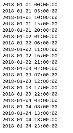 Python pandas.date_range()方法