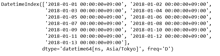 Python pandas.date_range()方法