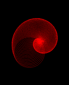 在Python中使用Turtle图形绘制螺旋形圆圈
