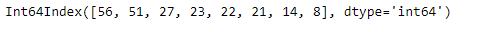 Python Pandas Index.sort_values()