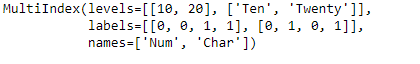 Python Pandas MultiIndex.reorder_levels()