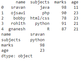 如何在Python中从Pandas数据框中获取最大值？