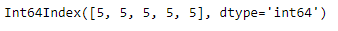 Python Pandas DatetimeIndex.minute