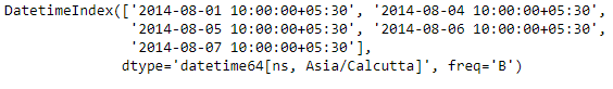 Python Pandas DatetimeIndex.month