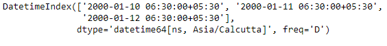Python Pandas DatetimeIndex.weekday