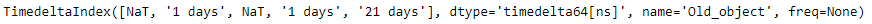 Python Pandas TimedeltaIndex.resolution