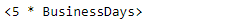 Python Pandas tseries.offsets.BusinessDay.kwds