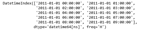 使用Python Pandas处理日期和时间