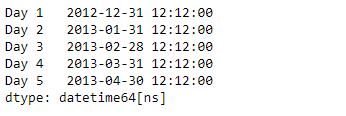 Python Pandas Series.dt.weekday