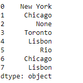 Python Pandas Series.valid()