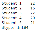 Python Pandas Series.where