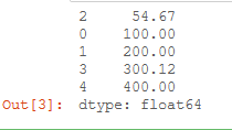 用Python对Pandas系列进行排序