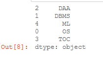 用Python对Pandas系列进行排序