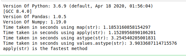 Change Data Type Of Column Pandas To String