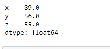 在Python中查找Pandas数据框架中元素的位置