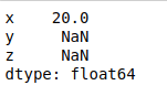 在Pandas-Dataframe中获取行或列的最小值及其索引位置