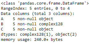 Python Pandas dataframe.infer_objects()