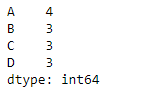 Python Pandas dataframe.nunique()