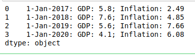 如何在Pandas DataFrame中串联列值？
