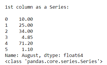 如何将Pandas DataFrame列转换为系列？