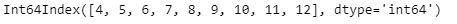 Python Pandas PeriodIndex.month