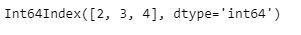 Python Pandas PeriodIndex.quarter
