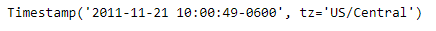 Python Pandas Timestamp.today