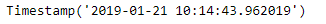 Python Pandas Timestamp.today