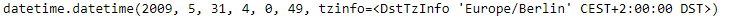 Python Pandas Timestamp.to_pydatetime