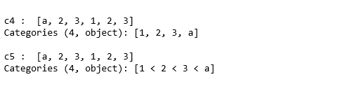 Python  Pandas.Categorical()
