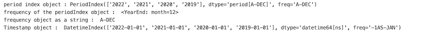 Python Pandas - 将PeriodIndex对象转换为Timestamp并设置频率