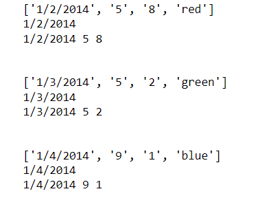 在Python中把CSV读成list of list