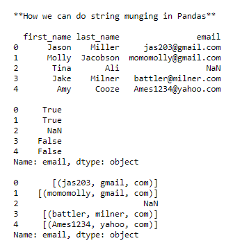 Pandas数据框架中的字符串混合问题