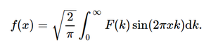 Python中的sympy.integrals.transforms.inverse_cosine_transform()