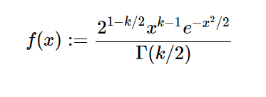 Python中的sympy.stats.Chi()