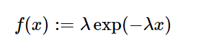 python中的sympy.stats.Exponential()