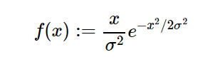 Python中的sympy.stats.Rayleigh()