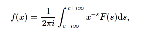 python中的sympy.transforms.inverse_mellin_transform()