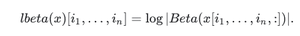 Python – tensorflow.math.lbeta()