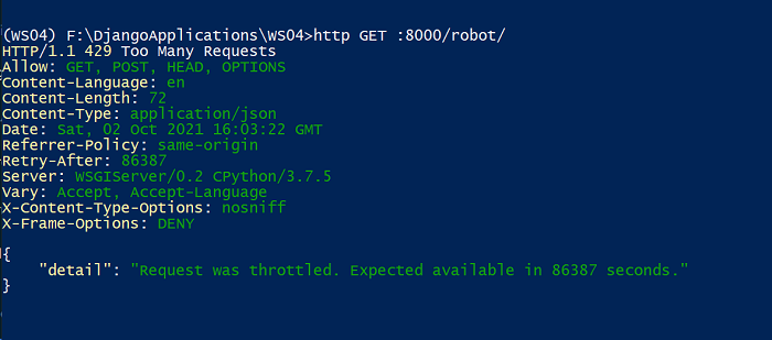 如何用Django Rest框架节流API